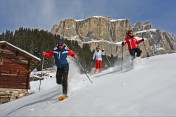 Escursioni con le ciaspole a Canazei